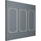 Ekena Millwork 31-in. W x 62-in. H Oxford Panel Moulding Kit Triple Panel PMLKOXS31X62C - alternate 6
